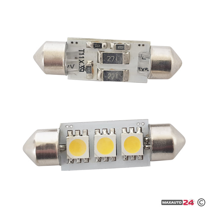 Диодни крушки - FE07 - 28012 - 37мм - 2бр/к-т