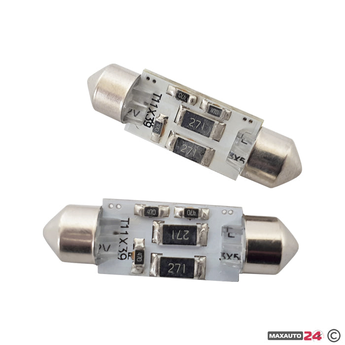 Диодни крушки - FE07 - 28012 - 37мм - 2бр/к-т