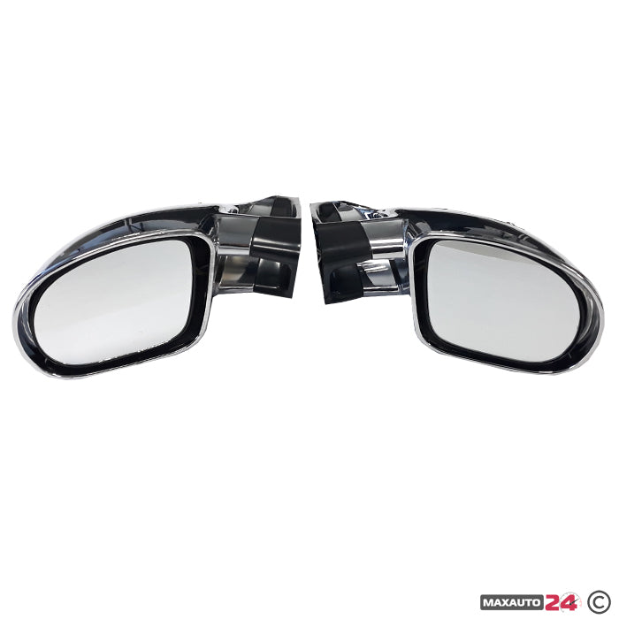 Спортно огледало с мигач електрическо 031 - хром