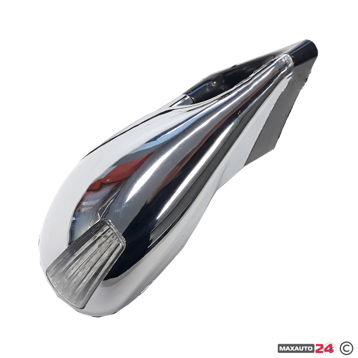 Спортно огледало с мигач електрическо 031 - хром