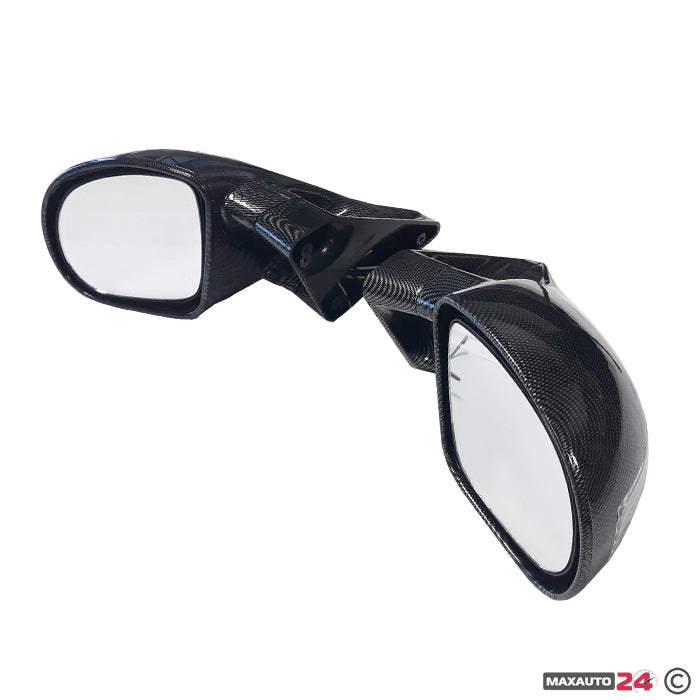Спортно огледало с мигач електрическо 031 - хром