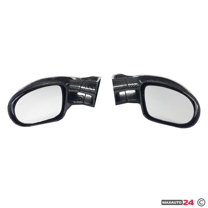 Спортно огледало с мигач електрическо 031 - хром