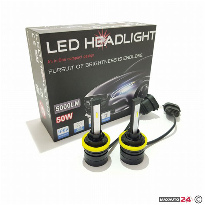 Диодни крушки 3500 H11 - 50w 2бр/к-т