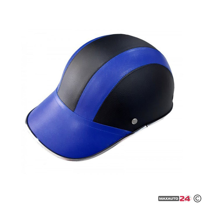 Каска за мотор - 2411 - синя