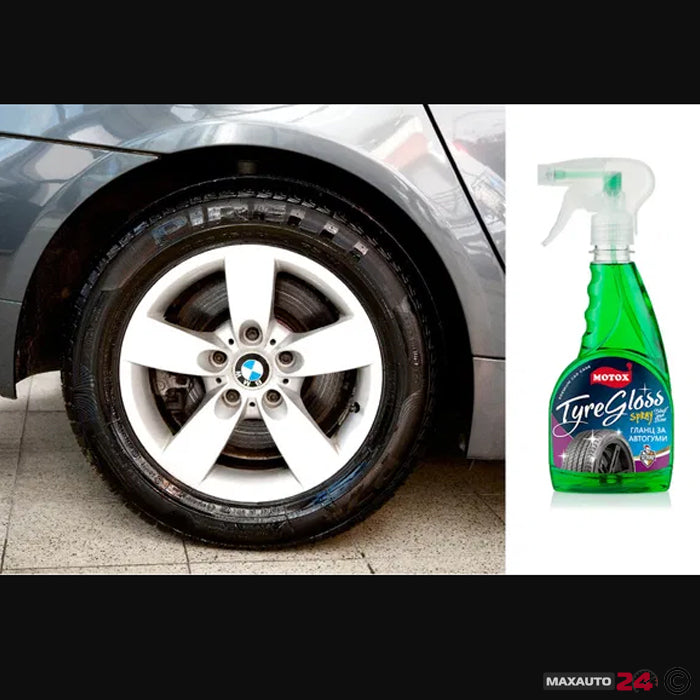 Спрей за гуми ГЛАНЦ 350мл - MOTOX
