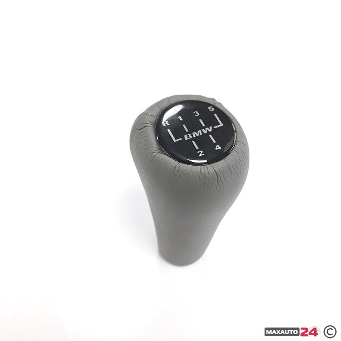 Топка за скоростен лост 002М кожа - черна М