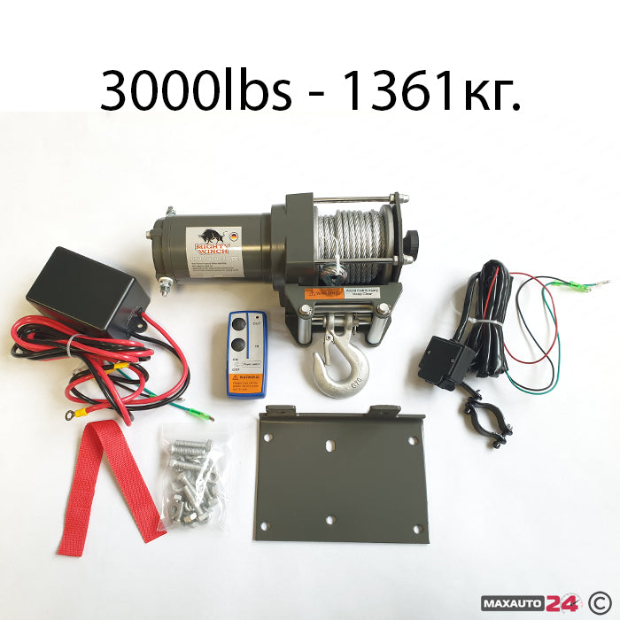 Електрическа лебедка MIGHTY WINCH 3000LBS