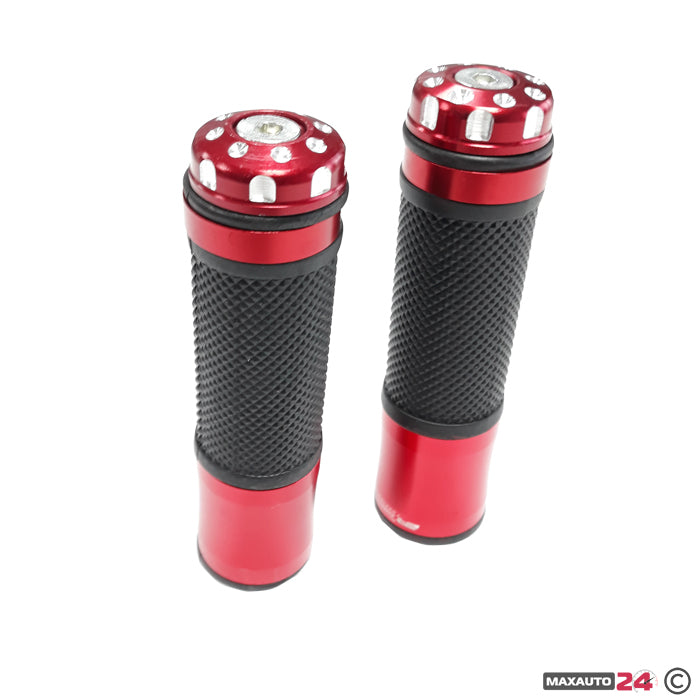 Дръжки за мотоциклет - 280 - червено - 2бр./к-т