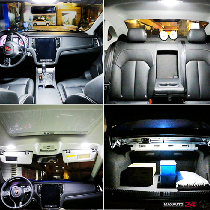 Диодни крушки 3031 6SMD - 12V 2бр/к-т