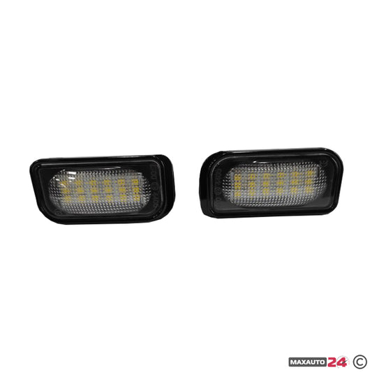 LED плафони регистрационен номер съвместими с Mercedes-Benz C-Class / S-Class / E-Class / CL-Class
