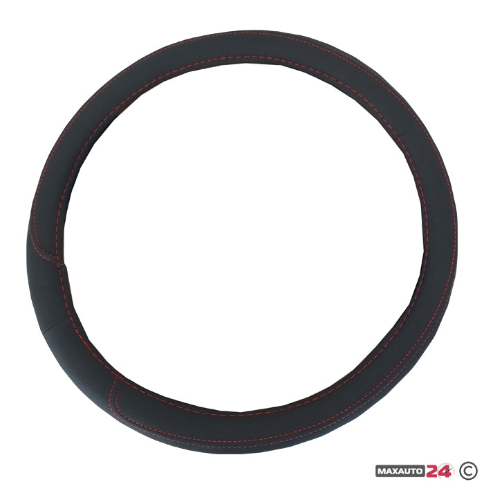 Калъф за волан М 38см - 040 - с червен шев