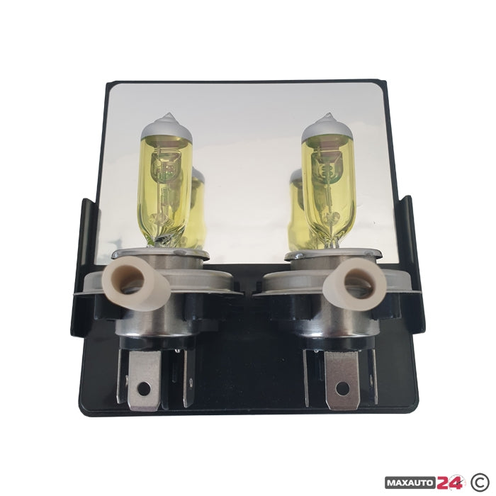Халогенни крушки HNG H4 60/55W тип ''Golden eye'' жълти 2бр/к-т