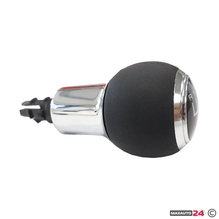 Топка за скоростен лост съвместима с Audi A3 (98-08) / A4 (02-08) - със 6 скорости - гладка кожа