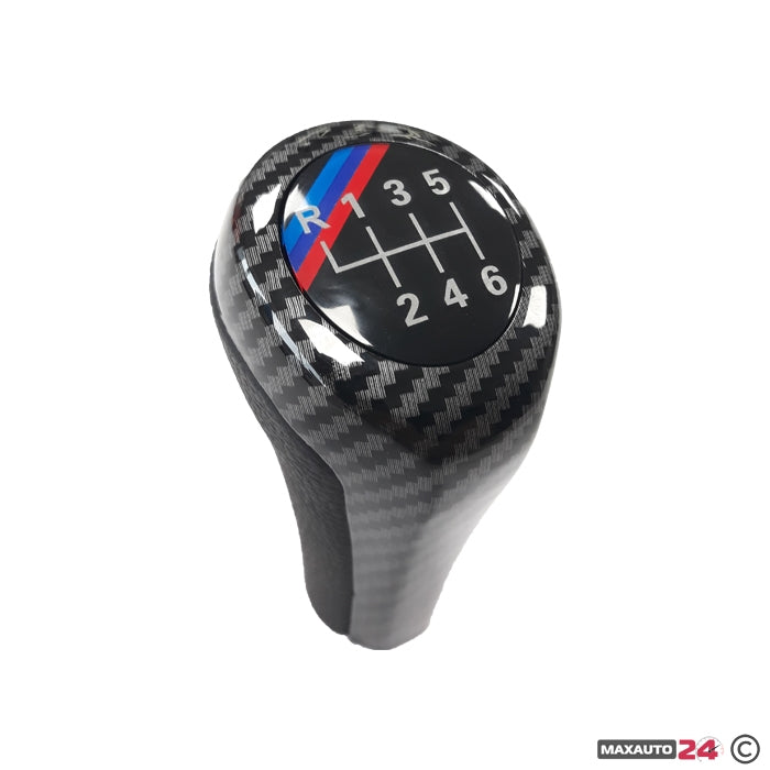 Топка за скоростен лост съвместима с BMW - 6 скорости - карбон