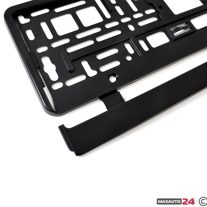 Стойка за регистрационен номер - 2356 - черна