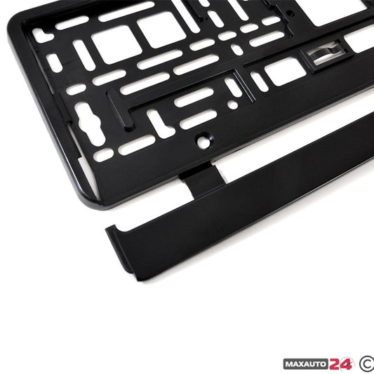 Стойка за регистрационен номер - 2356 - черна