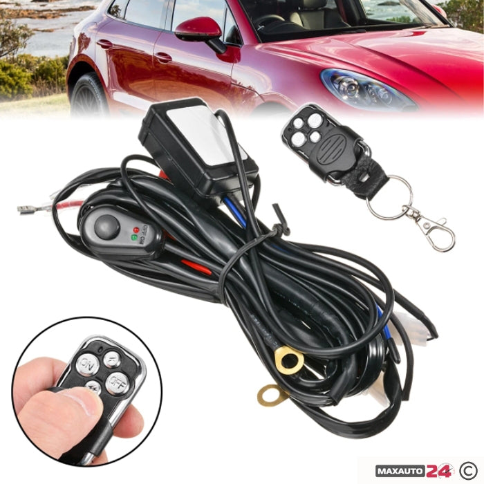 Захранващ кабел за лед бар 102 с дистанционно