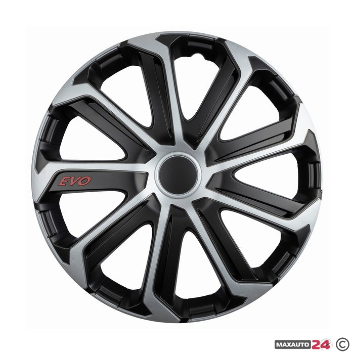 Тасове за джанти 15'' Versaco Evo Black/Silver