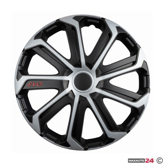 Тасове за джанти 15'' Versaco Evo Black/Silver