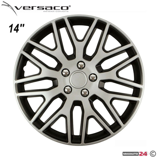 Тасове за джанти 14'' Versaco Dakar Silver/Black