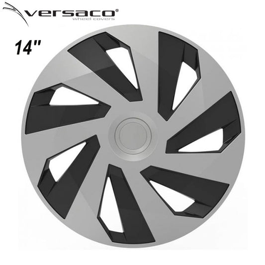 Тасове за джанти 14" Versaco Vector Silver/Black