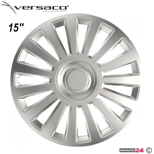 Тасове за джанти 15'' Versaco Luxury Silver