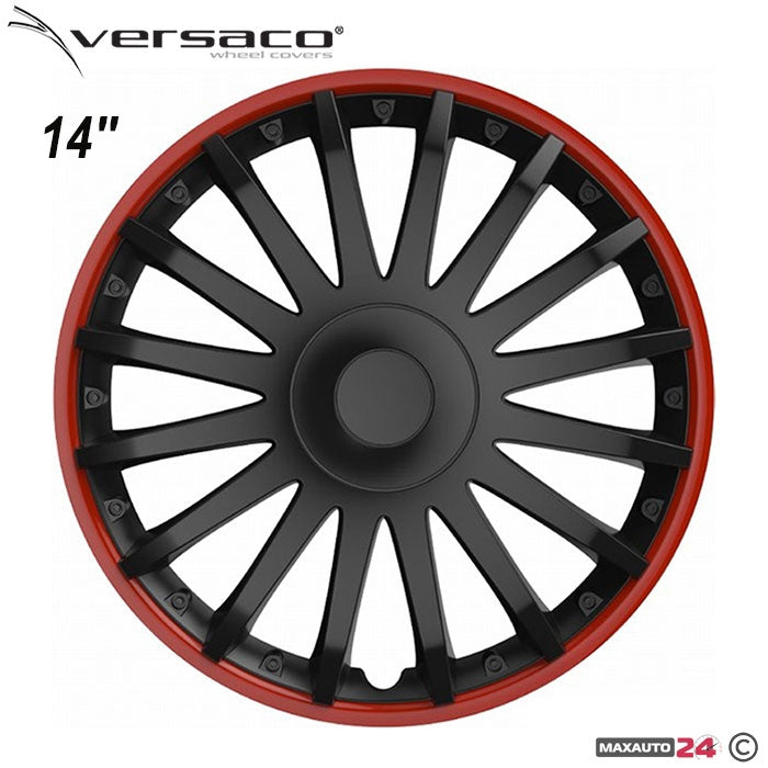 Тасове за джанти 14'' Versaco Crystal RO Black