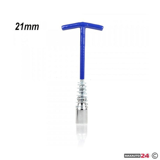 Ключ за свещи 21мм с пружина