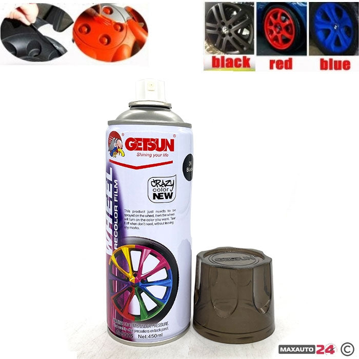 Спрей боя гумирана GETSUN Червена 450мл