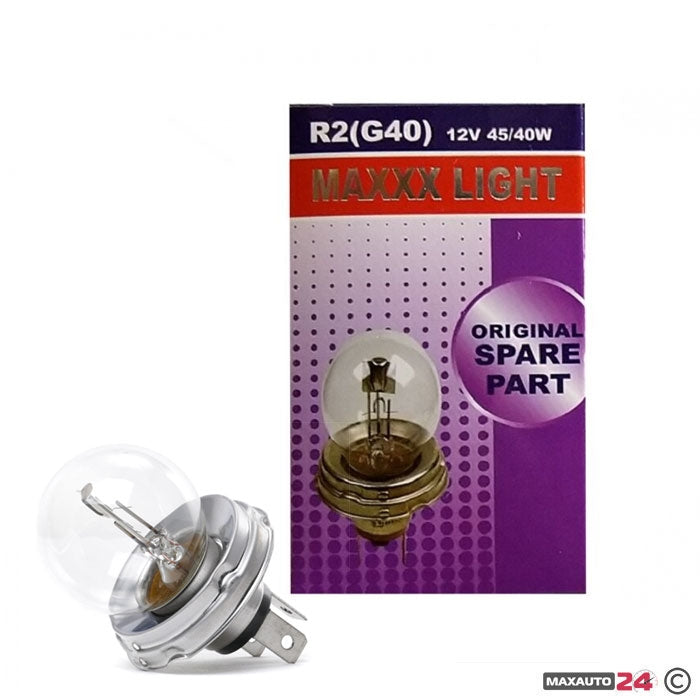 Крушка Maxxx light - R2/G40 12V 1бр/к-т