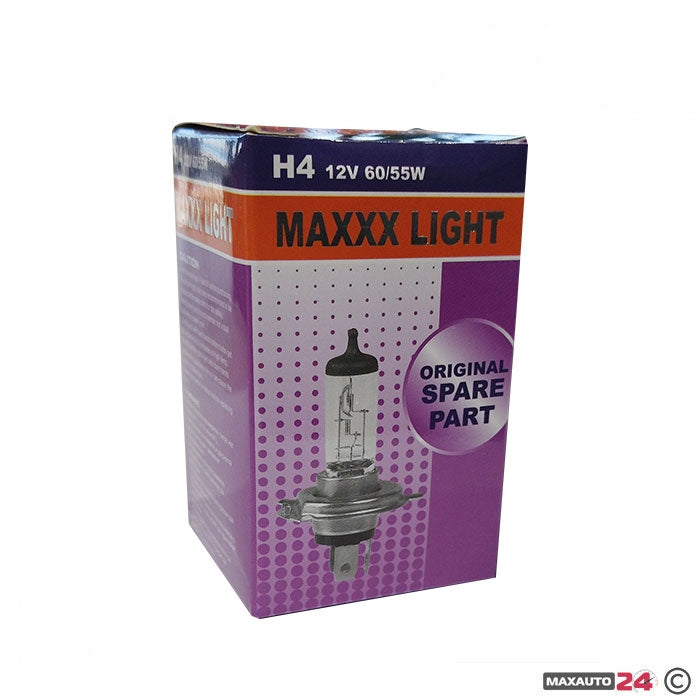 Крушка Maxxx light - H4 12V 1бр/к-т