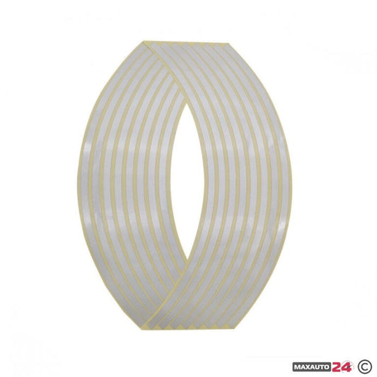 Стикер за джанти на мотоциклет 1908 - Бял