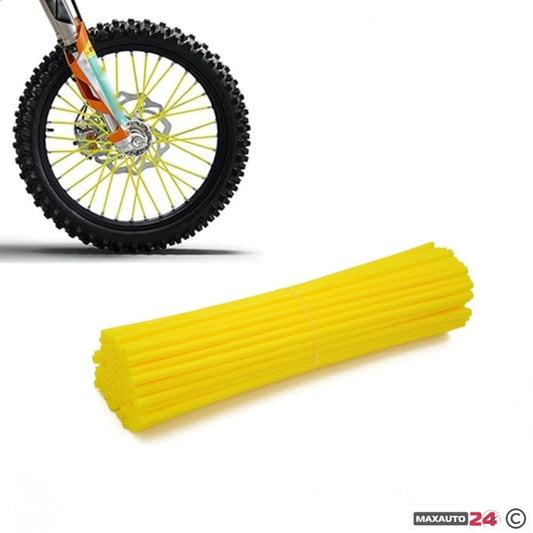 Декорация за спици 2546 жълти 72 БР/К-Т