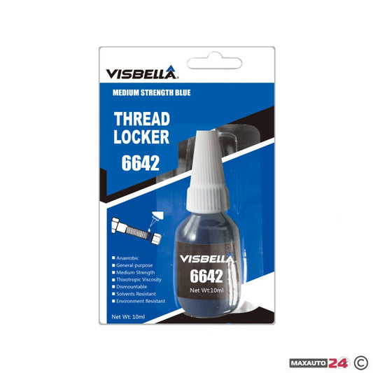 Лепило за болтове и гайки - Visbella 10мл Синьо