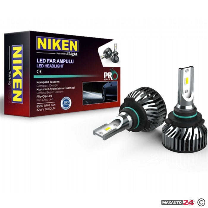 Диодни крушки Niken 9006 ПРО 2бр/к-т