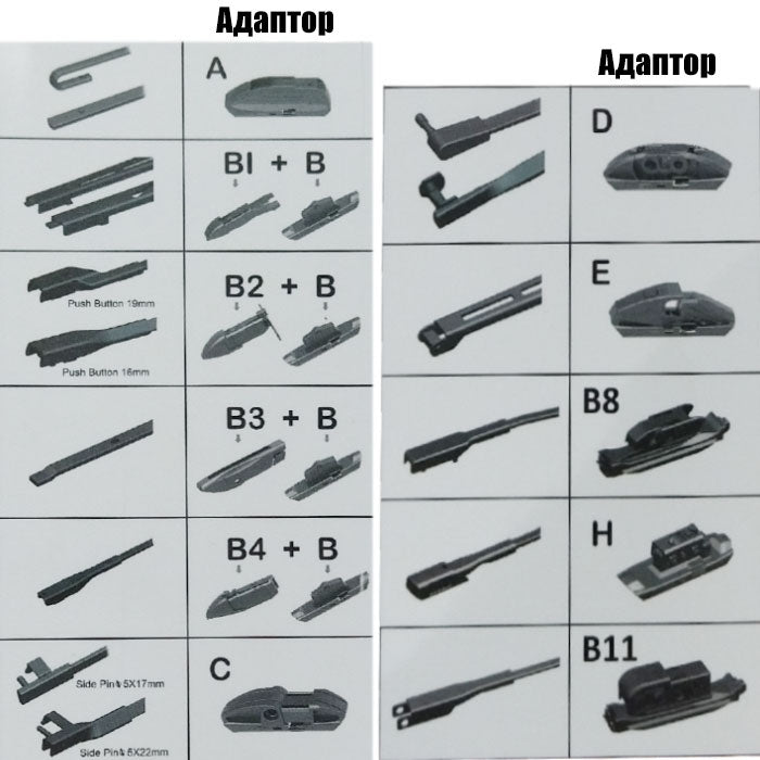 Чистачка PERFORMANCE с 11 адаптора 985 - 20'' 500мм