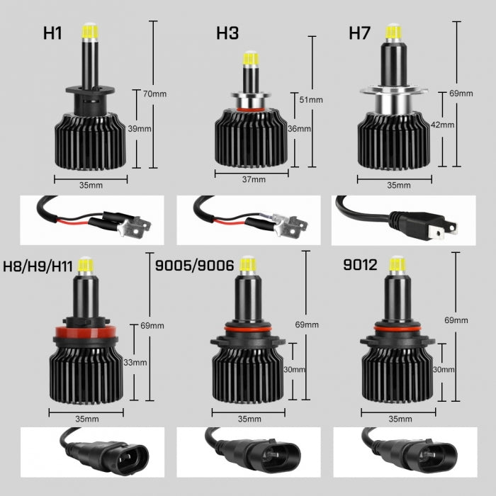 Крушки Диодни H7 100W - 12V
