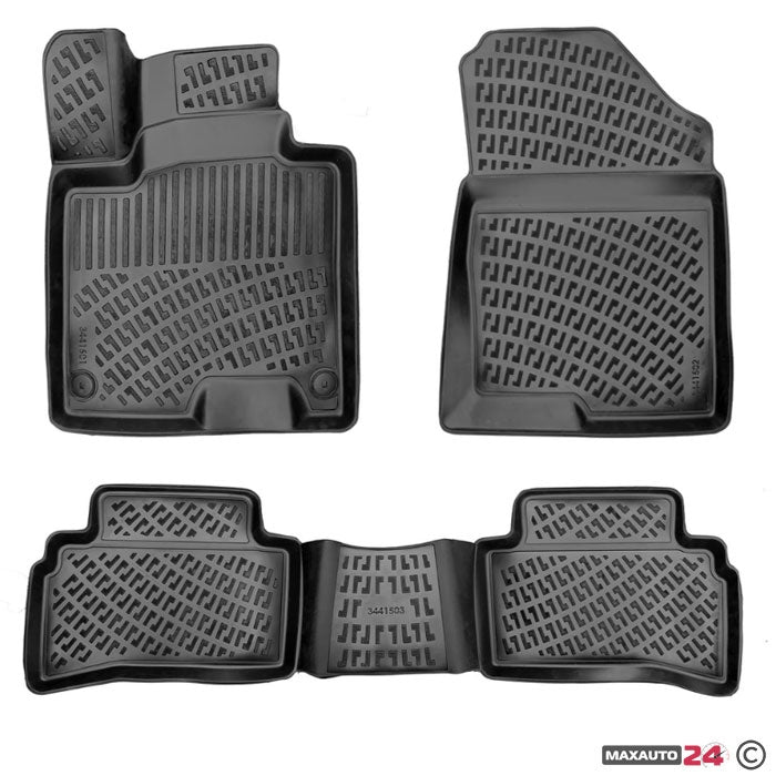 Гумени стелки RizLine съвместими с Kia Sportage SWB 2021