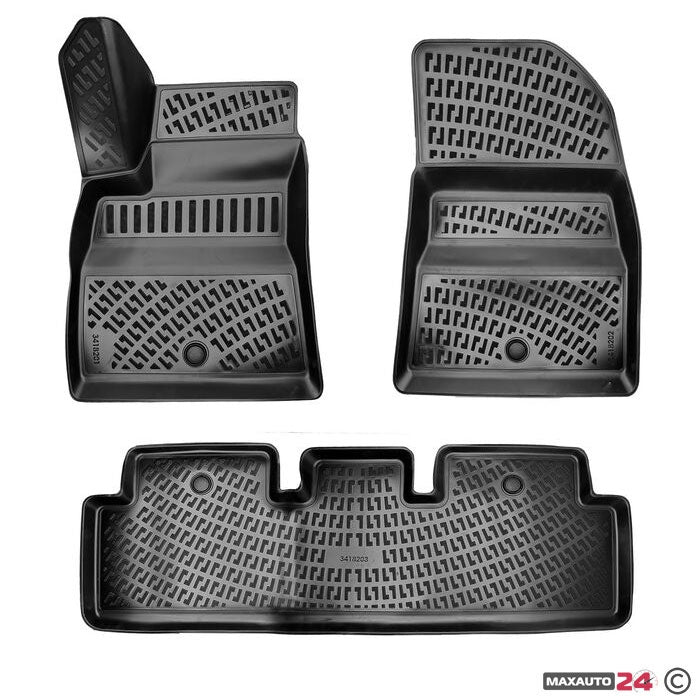 Гумени стелки RizLine съвместими с Tesla Model 3 2017+