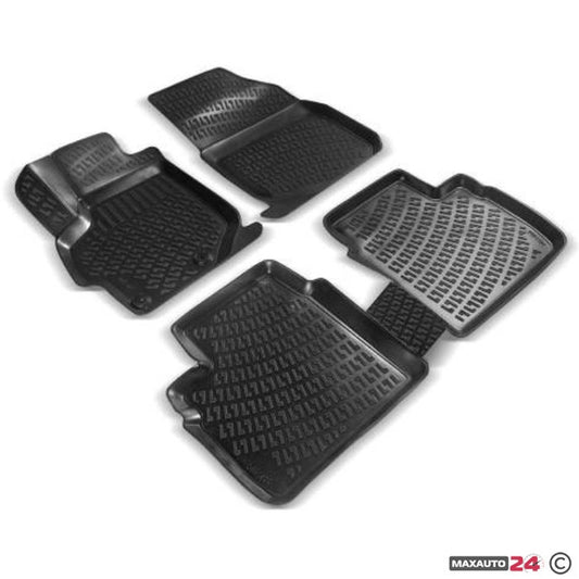 Гумени стелки RizLine съвместими с Tesla Model Y 2019