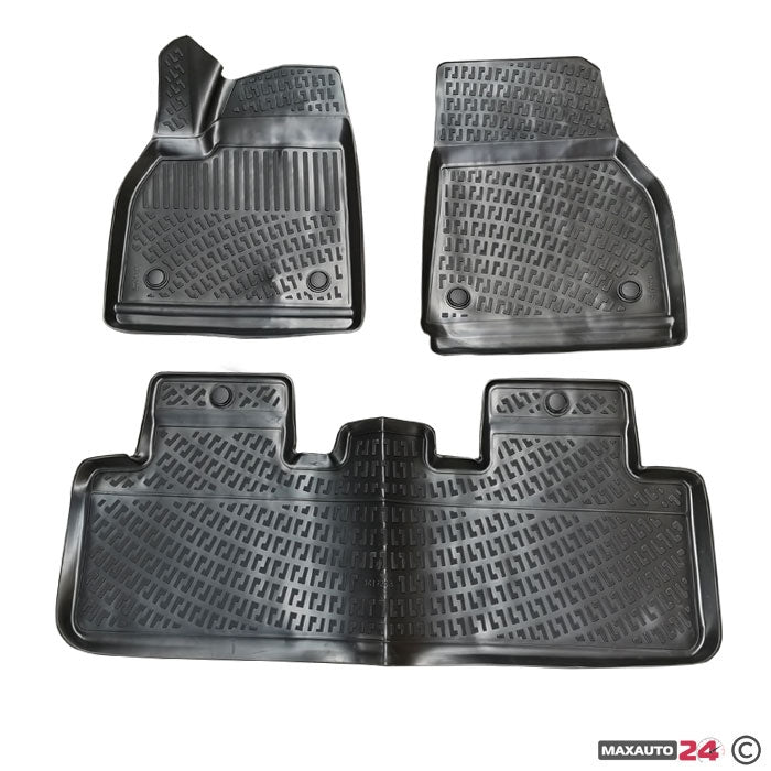 Гумени стелки RizLine съвместими с Tesla Model Y 2019