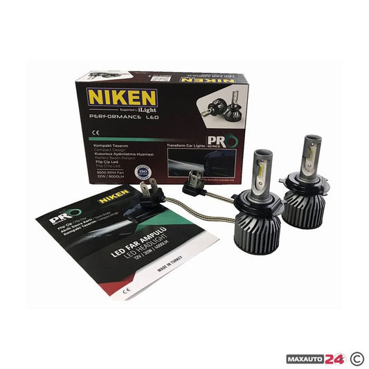 Диодни крушки NIken H4 ПРО 2бр/к-т