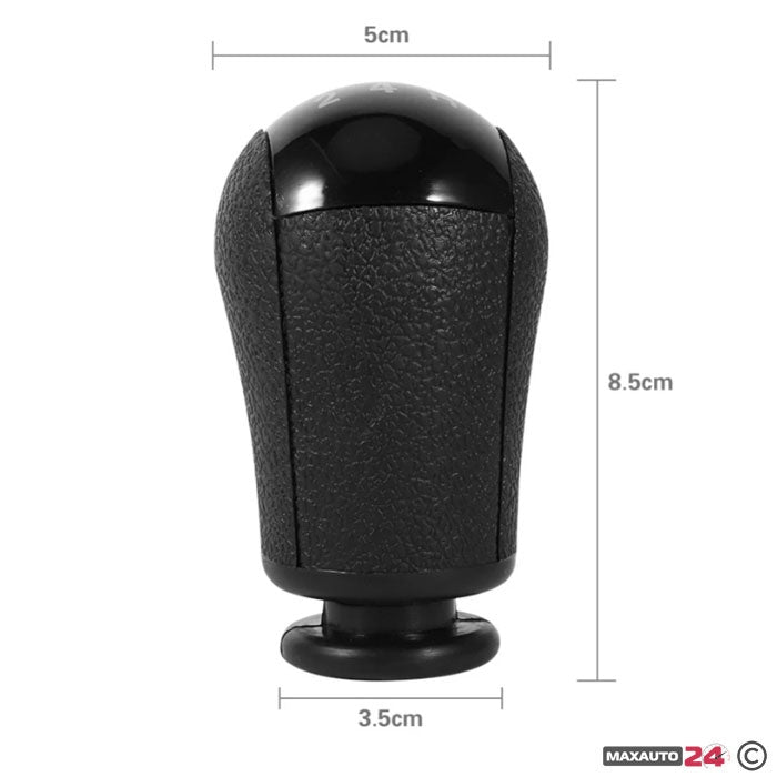 Топка за скоростен лост съвместима с Ford Focus MK3,Mondeo,Galaxy,C-MAX,S-MAX. - 5 скорости - Черна