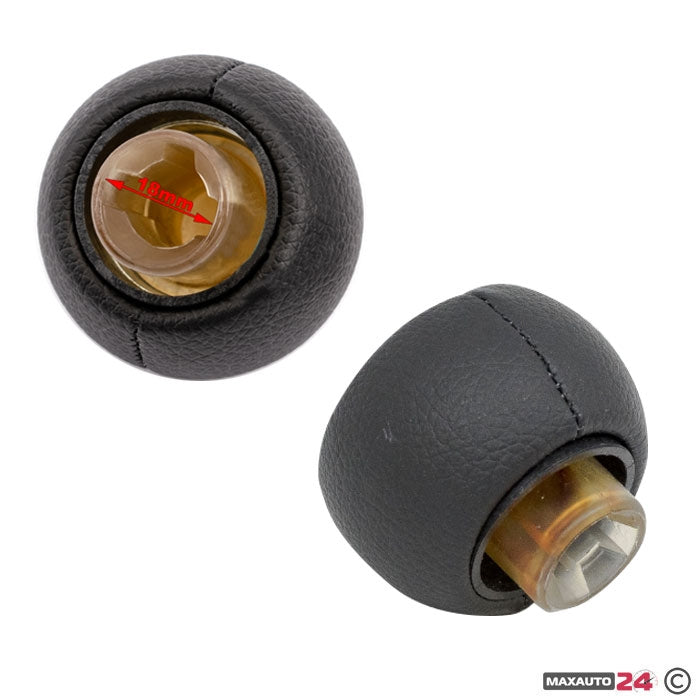 Топка за скоростен лост съвместима с Peugeot / Citroen - 6 скорости - Хром