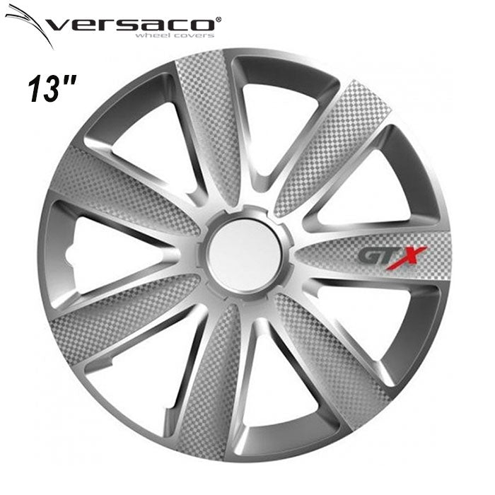 Тасове за джанти 13'' Versaco Carbon GTX - Silver