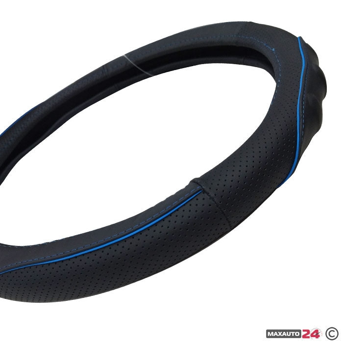 Калъф за волан 578 - M 38см - Черно/Синьо