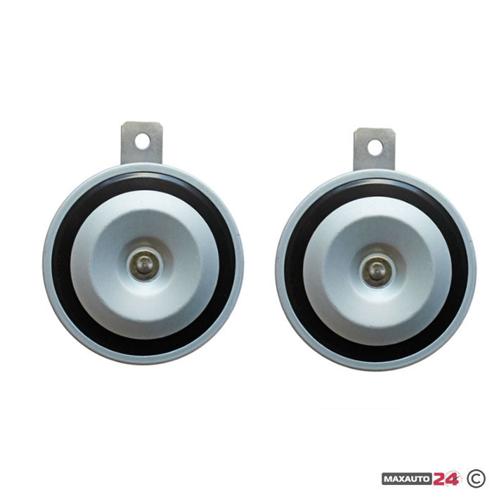 Електрически клаксон 503 - 12V Никел 97мм