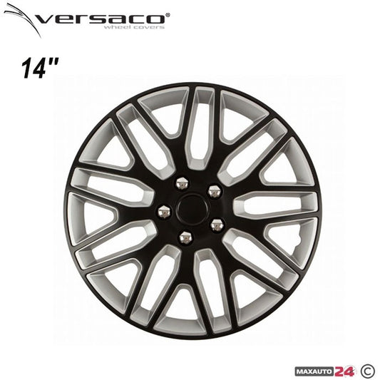 Тасове за джанти 14'' Versaco Dakar NC Black/Silver