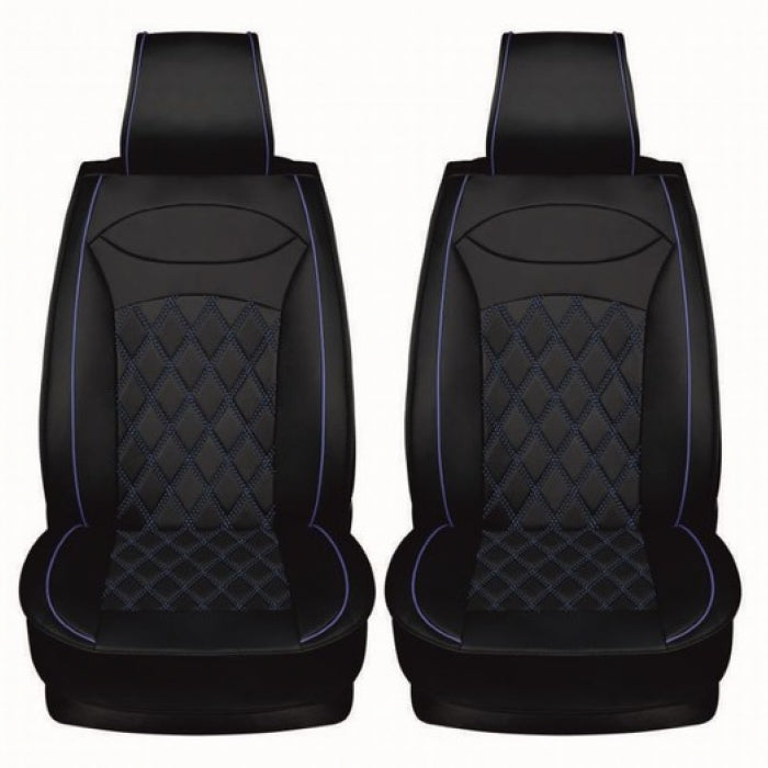 Тапицерия за МПС 1158 - 5 части Черно/Синьо