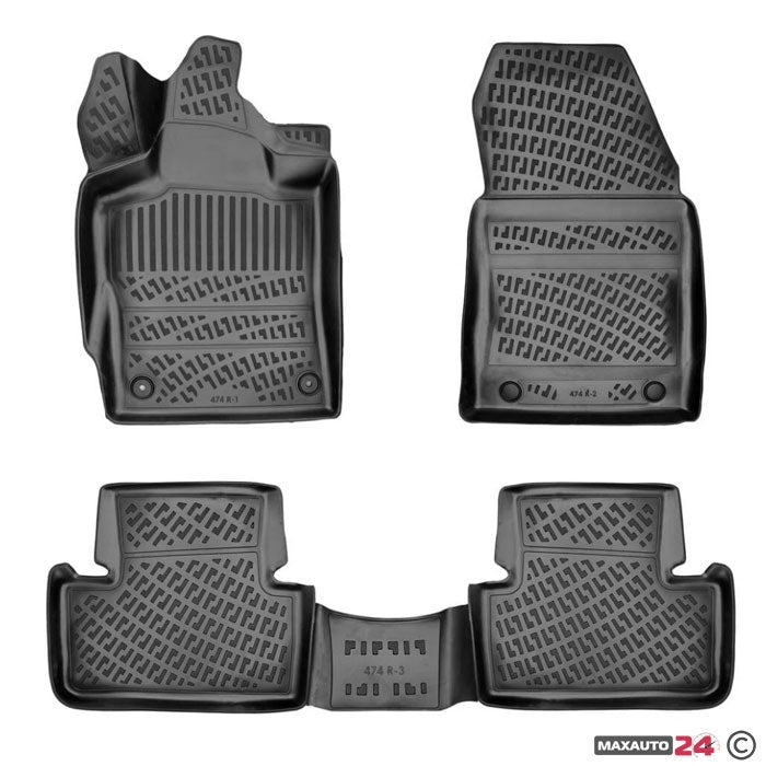 Гумени стелки RizLine съвместими с Opel Astra L (2022+)